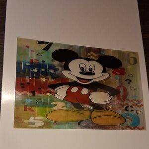 Mickey Mouse Colorful Pop Art Print Debit Card Skin